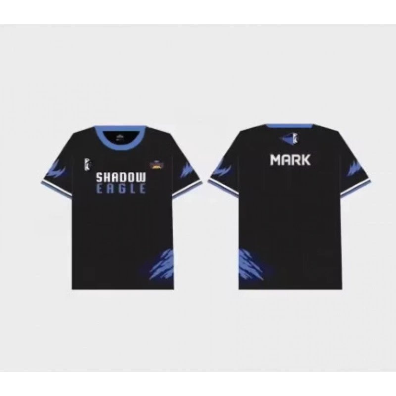 Shadow Eagle Mark Performance T-Shirt Black / Blue T-Shirts