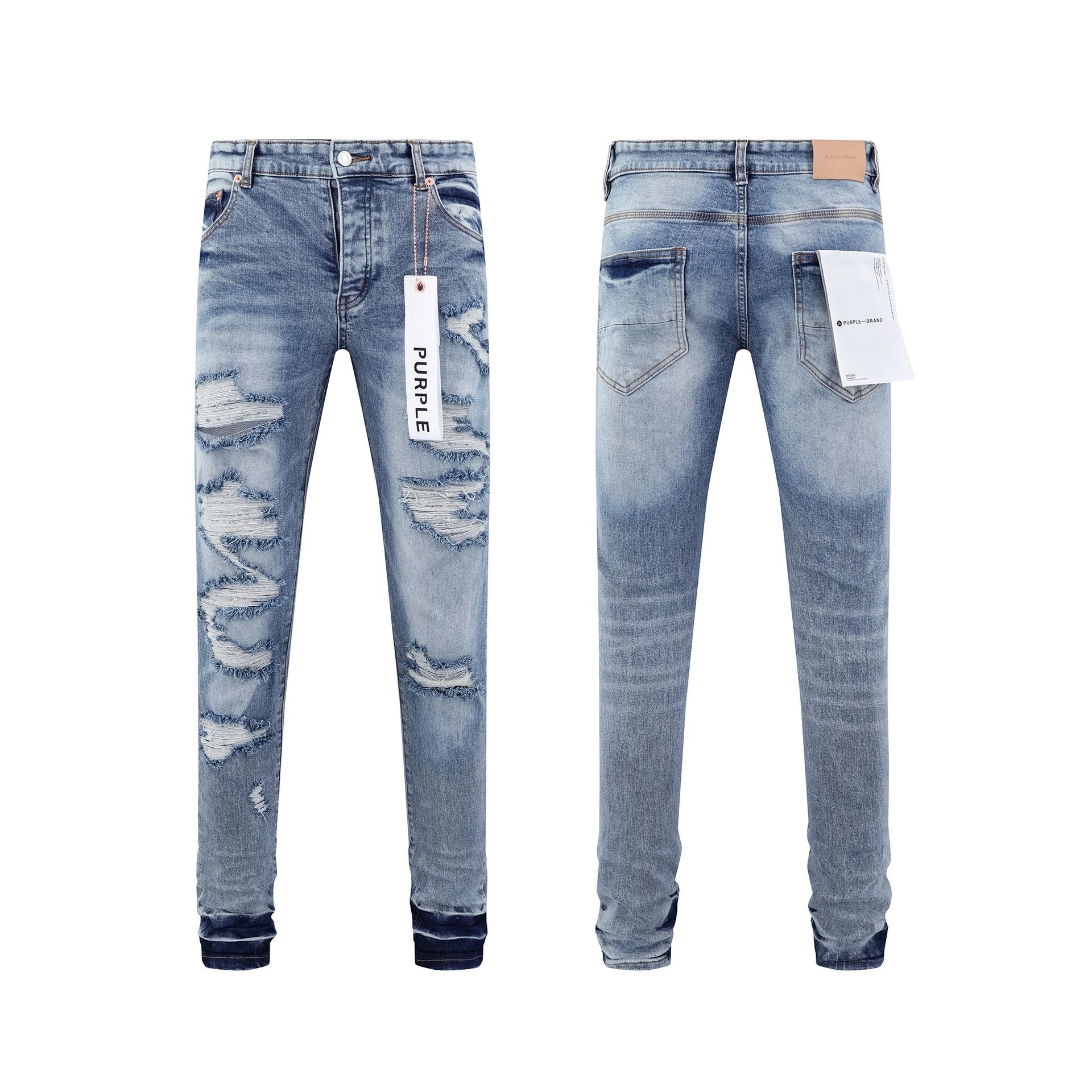 Purple Brand Logo-Embroidered Flared Black Jeans - 14
