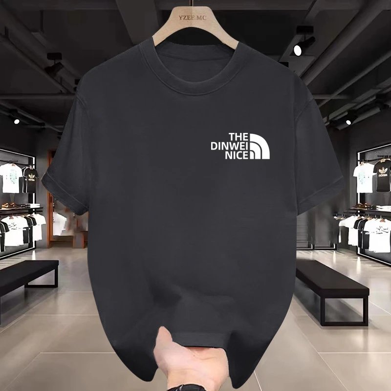 Design The North Face x Dinwei Nice Black Graphic T-Shirt T-Shirts - 14