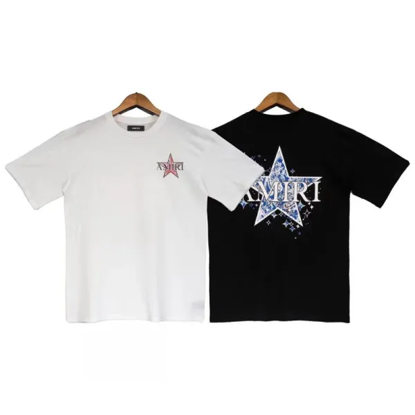 Amiri Tiger Logo Oversized Black T-Shirt - 23