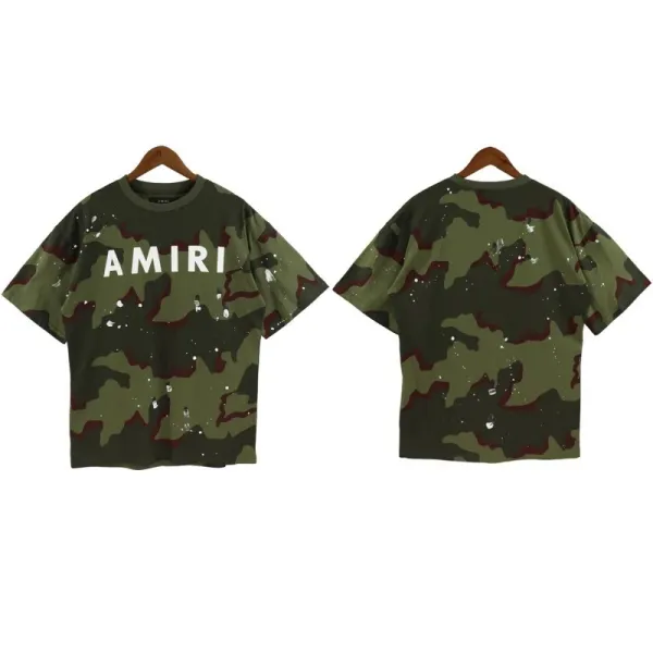 Amiri Tiger Logo Oversized Black T-Shirt - 29