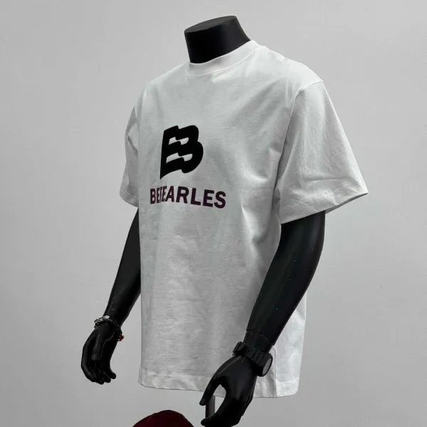 Design Befearles Logo Graphic Black T-Shirt T-Shirts - 7
