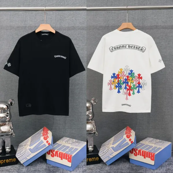 Chrome Hearts Cross Motif White T-Shirt - 30