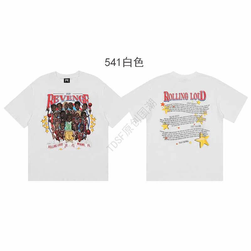 Revenge Revenge 2021 Rolling Loud Miami T-Shirt White