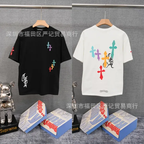Chrome Hearts Cross Motif White T-Shirt - 43