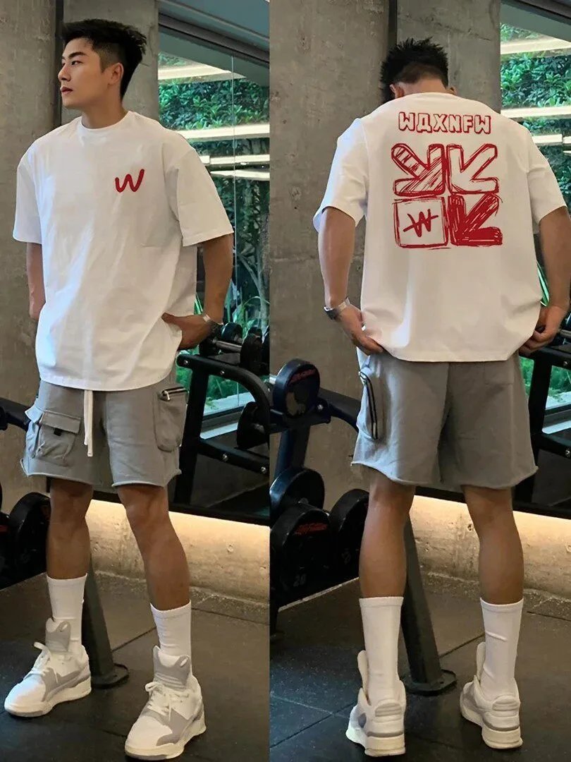 Design W Logo Graphic T-Shirt White - 9