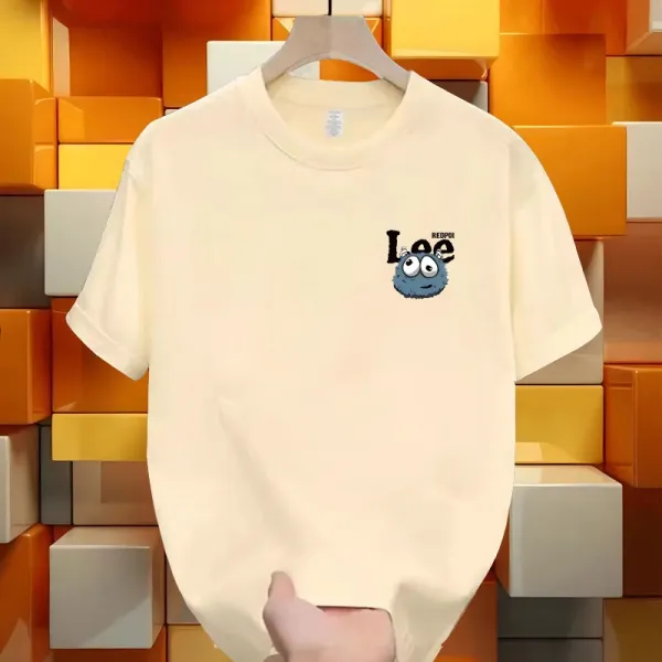 Design Lee Redpoi Cartoon Character White T-Shirt T-Shirts - 4