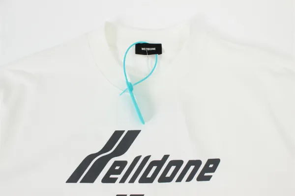 Design Helldon Graphic Print Oversized T-Shirt White - 26