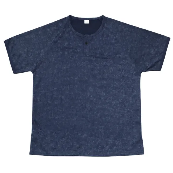 Design Henley T-Shirt Army Green T-Shirt - 5