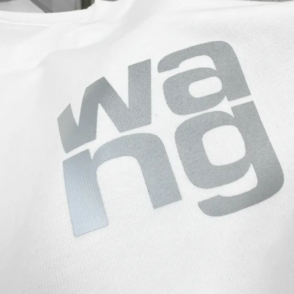 Alexander Wang Graphic Print Black T-Shirt - 18