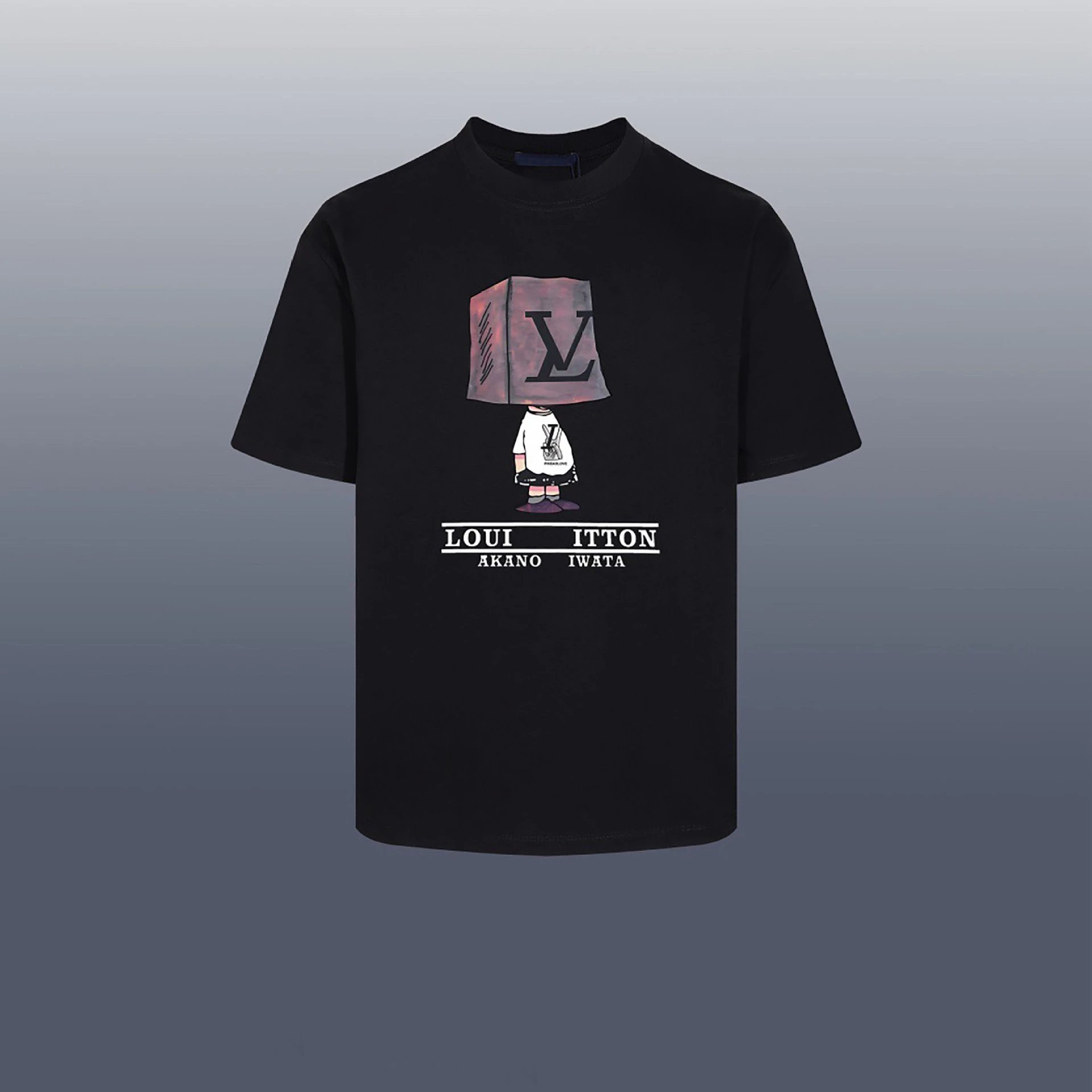 Louis Vuitton x Akano Iwata Cube Head T-Shirt Black - 4