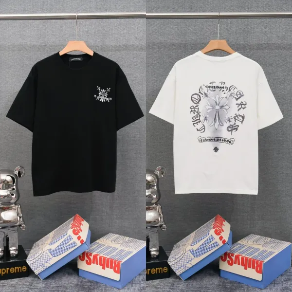 Chrome Hearts Cross Motif White T-Shirt - 23