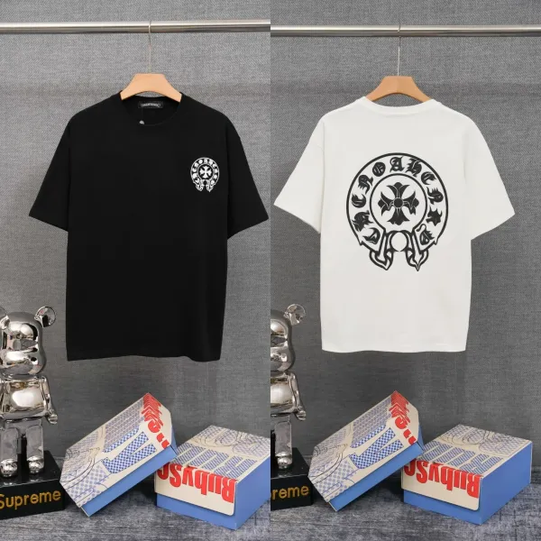 Chrome Hearts Cross Motif White T-Shirt - 35