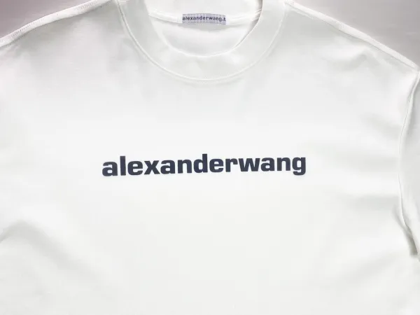 Alexander Wang Graphic Print Black T-Shirt - 41