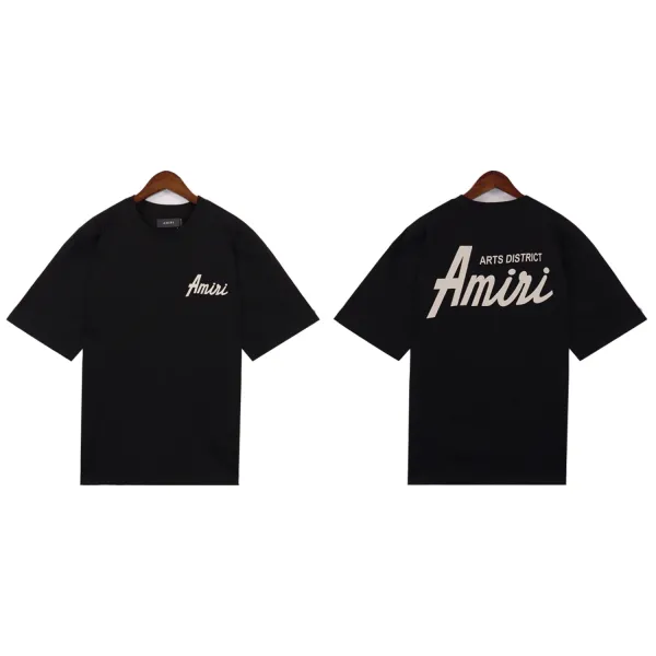 Amiri Resort Club Light Blue Graphic T-Shirt - 10