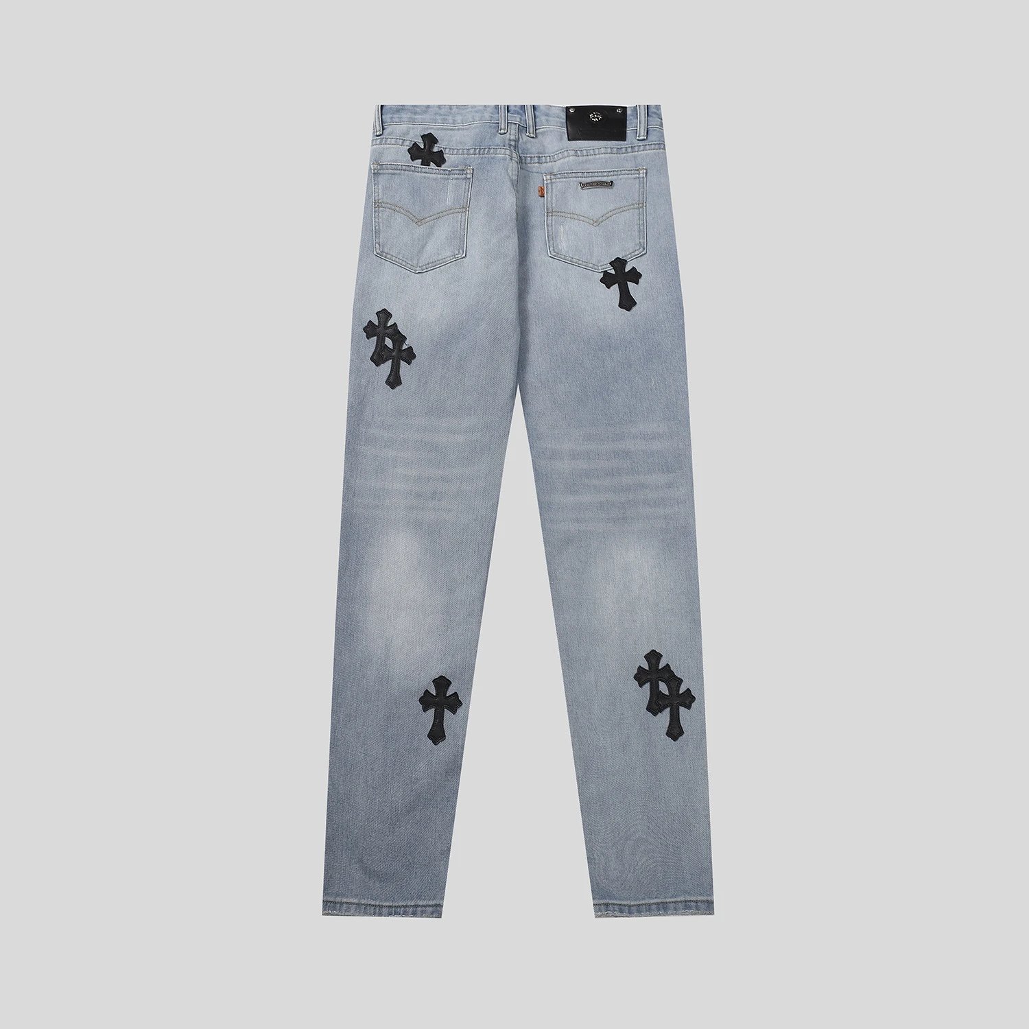 Chrome Hearts Cross-Embroidered Beige Cargo Pants - 6