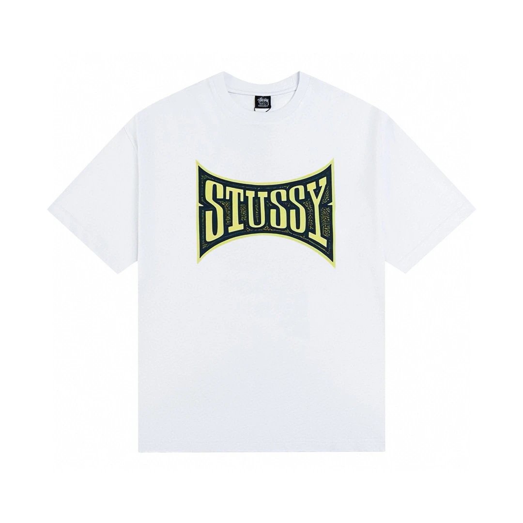 Stussy Arch Logo White T-Shirt