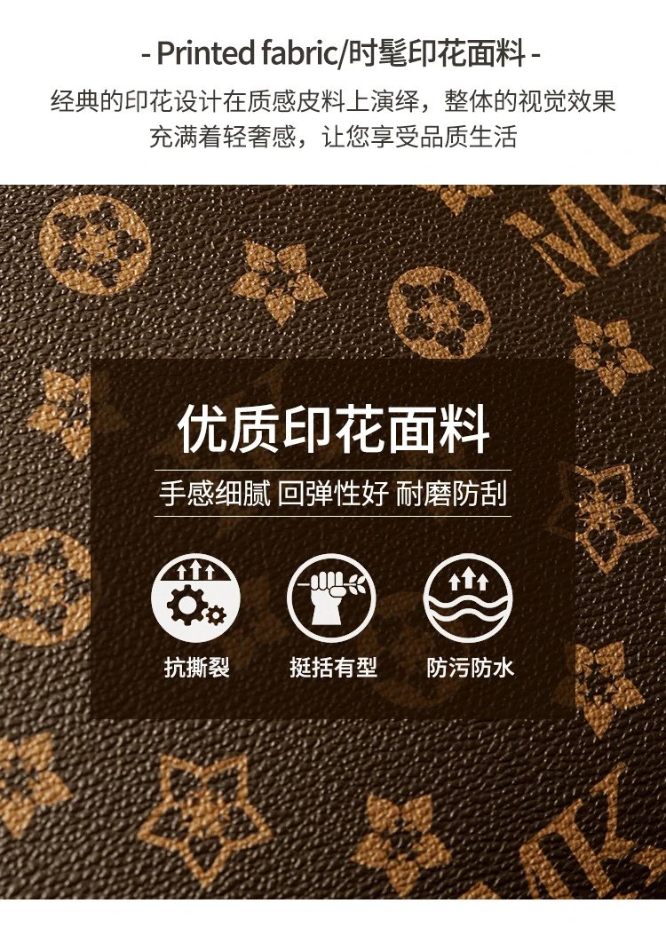 Michael Kors Logo Print Tote Bag Brown - 5
