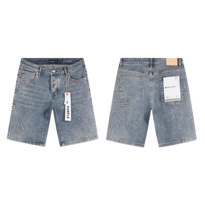Purple Brand Relaxed Jeans Shorts photo 4
