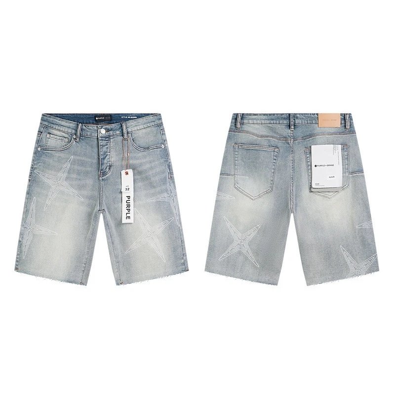 Purple Brand Relaxed Jeans Shorts photo 6