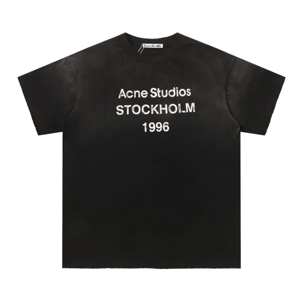 Acne Studios Stockholm 1996 Long-Sleeve T-Shirt Navy - 32