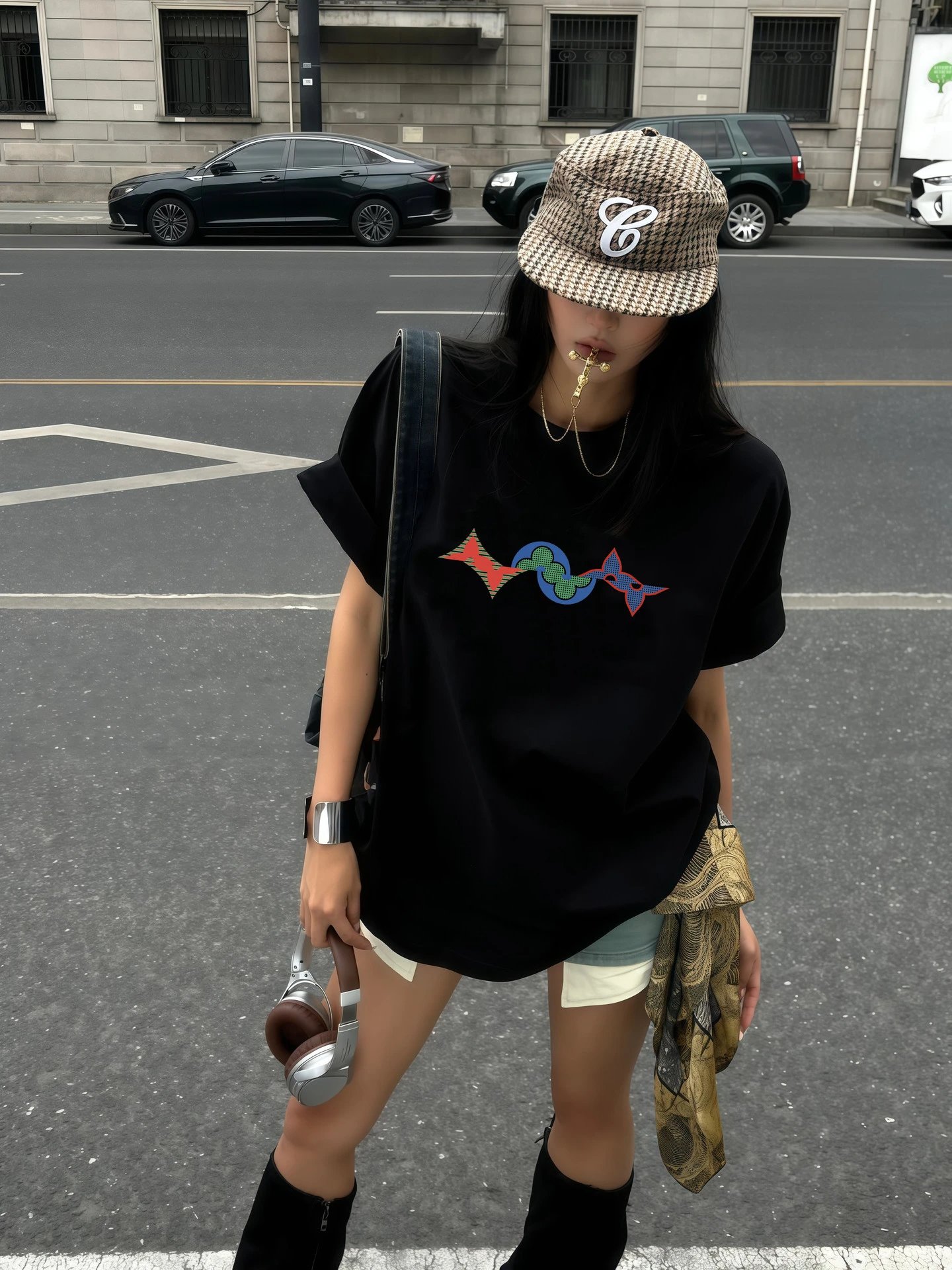 Louis Vuitton Monogram Motif T-Shirt White - 4