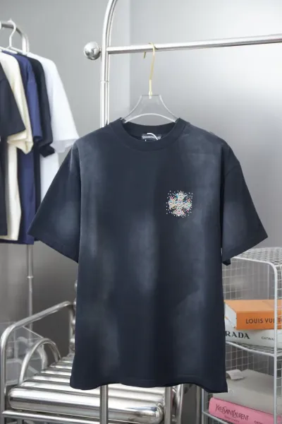 Chrome Hearts Cross Cluster Print White T-Shirt - 3