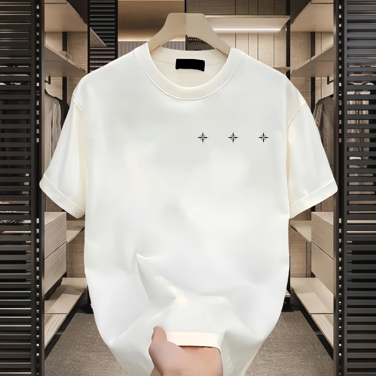 Minimalist Three Star White