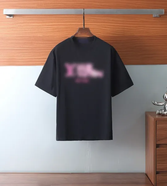Louis Vuitton Blurred Logo T-Shirt White - 5
