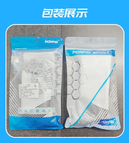 Design Performance Cushioning Crew Socks White / Black - 14