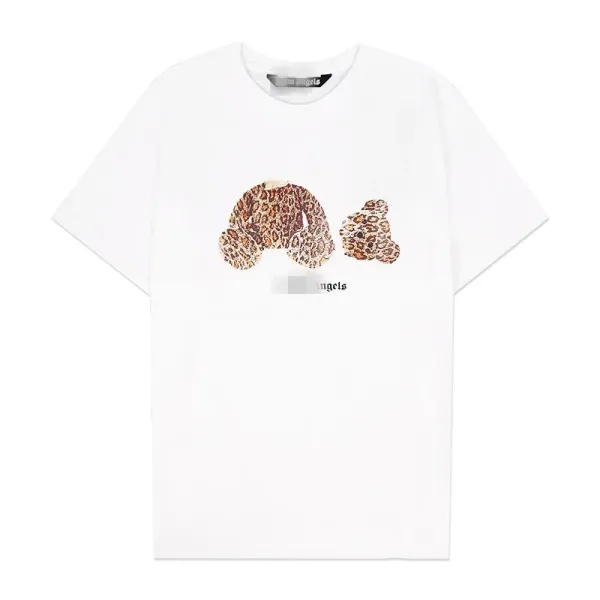 Palm Angels Teddy Bear Graphic White T-Shirt - 37