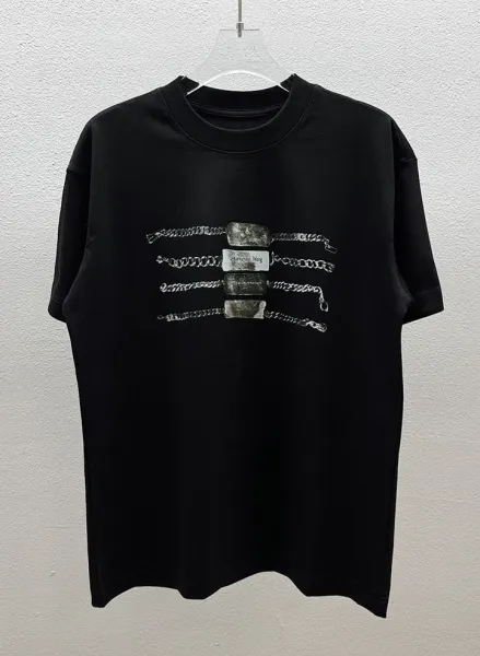 Alexander Wang Logo Neck T-Shirt White T-Shirt - 7