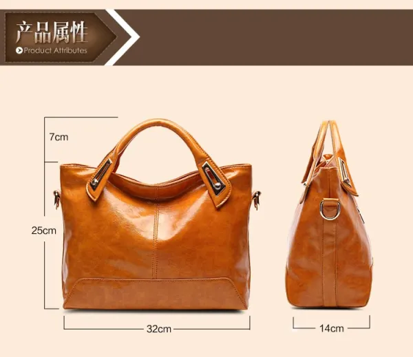 Design Patent Leather Hobo Bag Black Handbag - 18