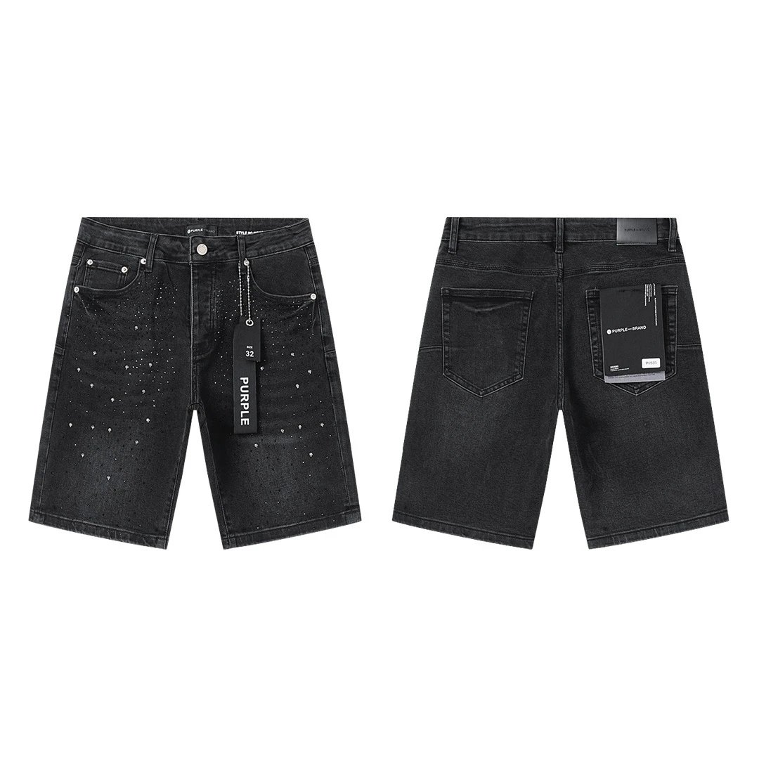 Purple Brand Relaxed Jeans Shorts photo 3