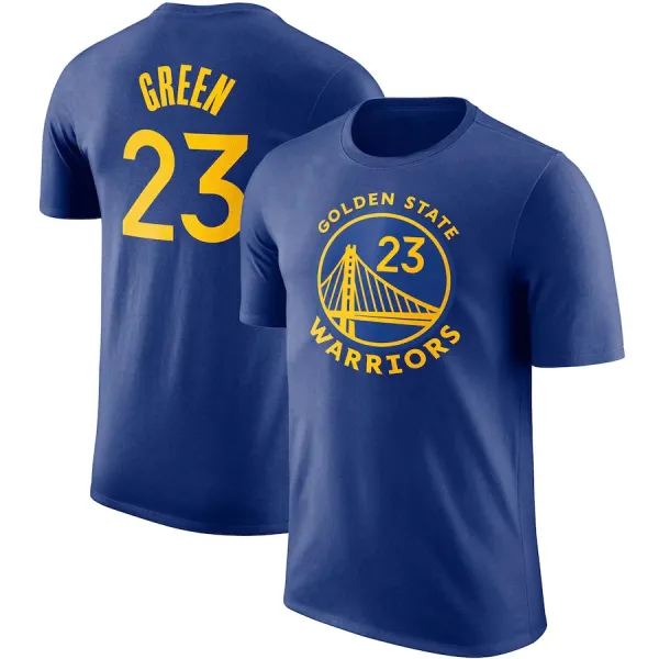 Golden State Warriors Draymond Green #23 Navy T-Shirt - 1