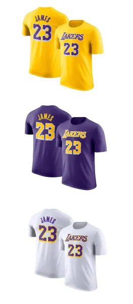Los Angeles Lakers Anthony Davis #3 Gold Jersey T-Shirt - 5