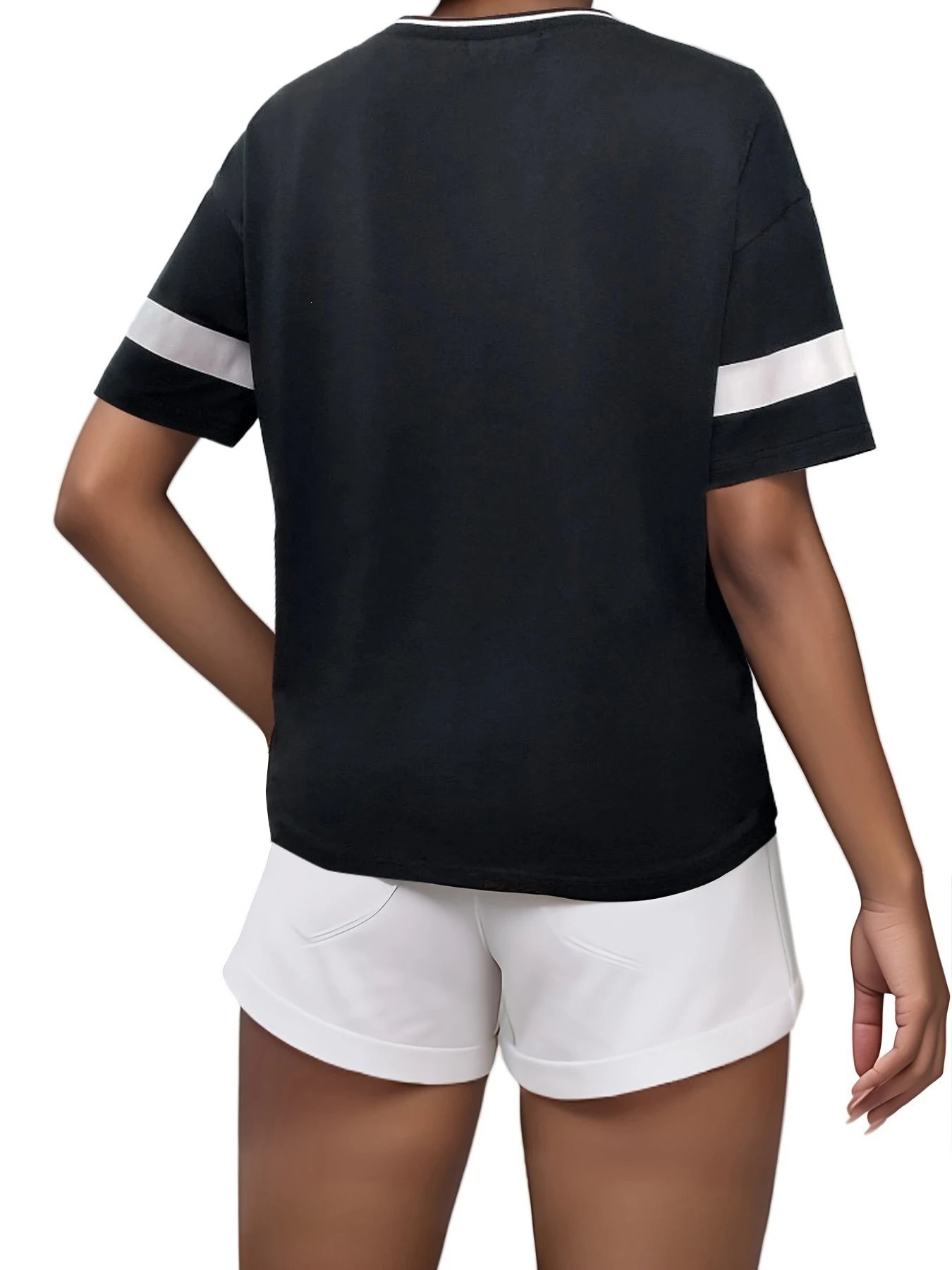 Design Football Jersey Style T-Shirt Purple with '89' and 'New York' Print - 15