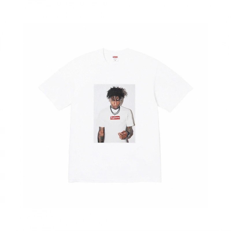 Supreme Doodle Box Logo T-Shirt photo 7