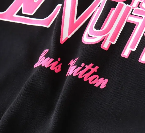 Louis Vuitton Blurred Logo T-Shirt White - 12