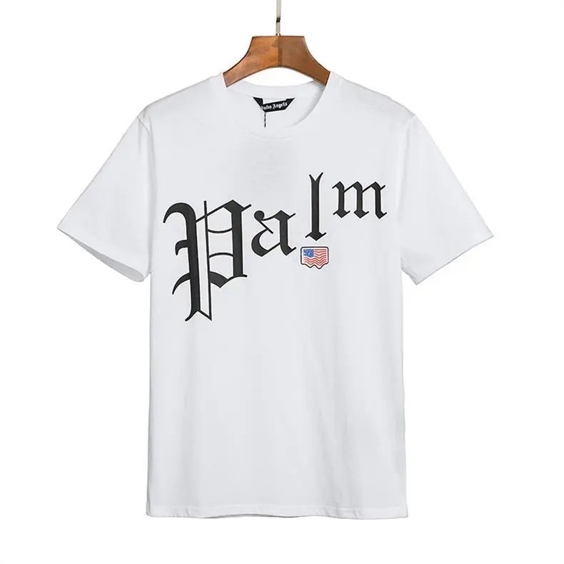 Palm Angels Logo Print T-Shirt Black / White / Blue / Yellow / Neon Green - 25