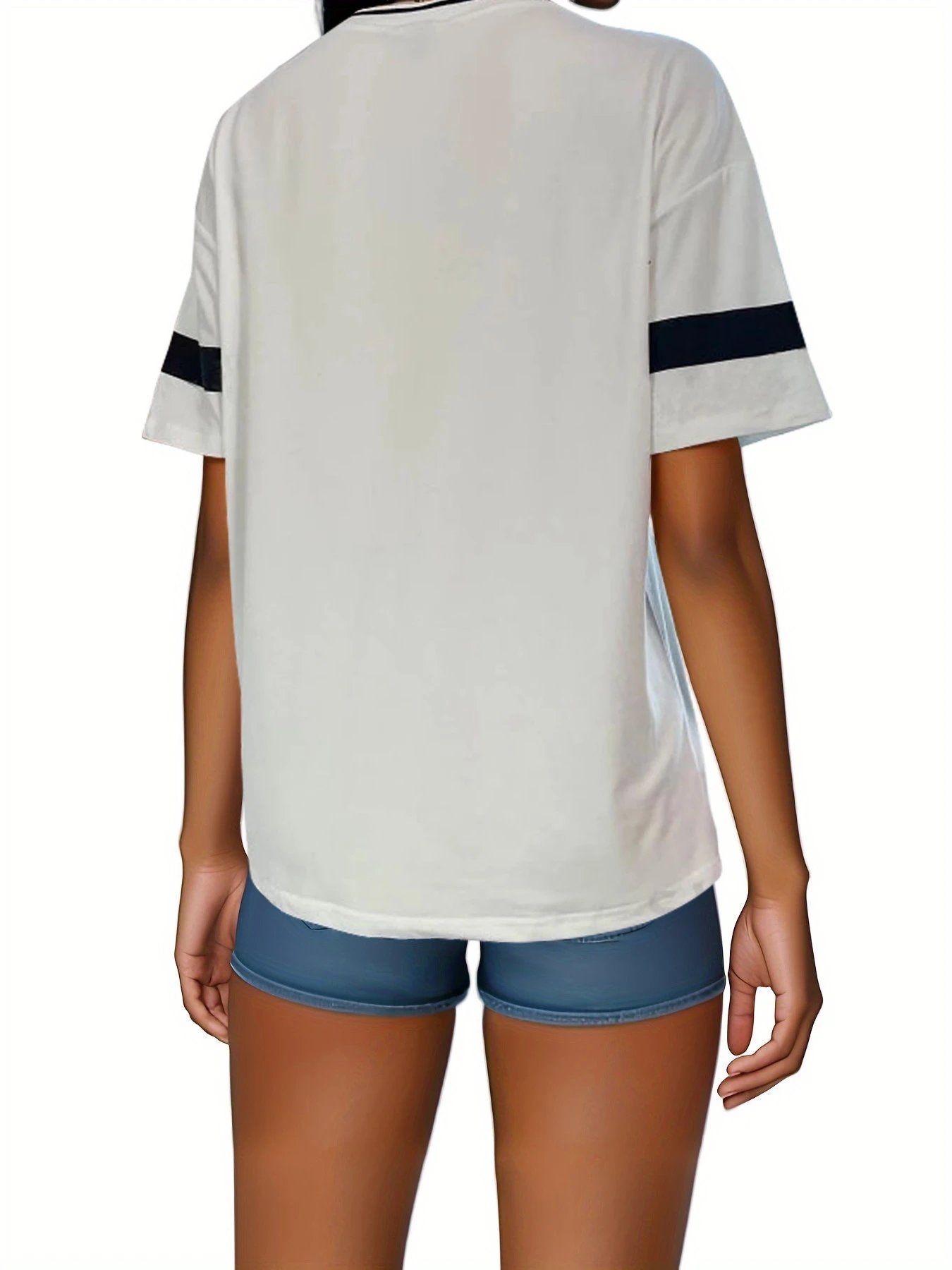 Design Football Jersey Style T-Shirt Purple with '89' and 'New York' Print - 27