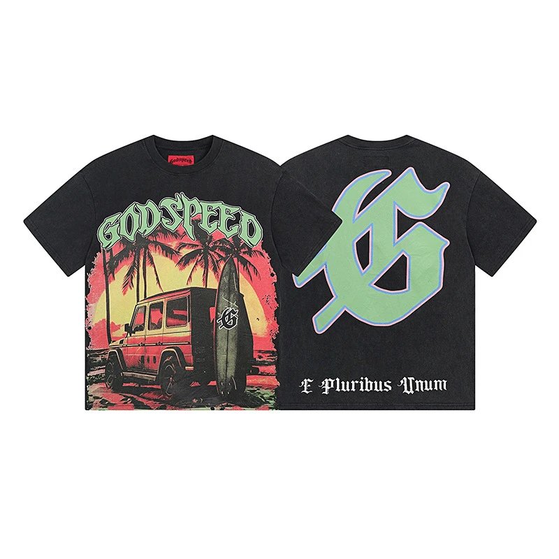 Godspeed Manifested In MMXIII Black Graphic T-Shirt - 4