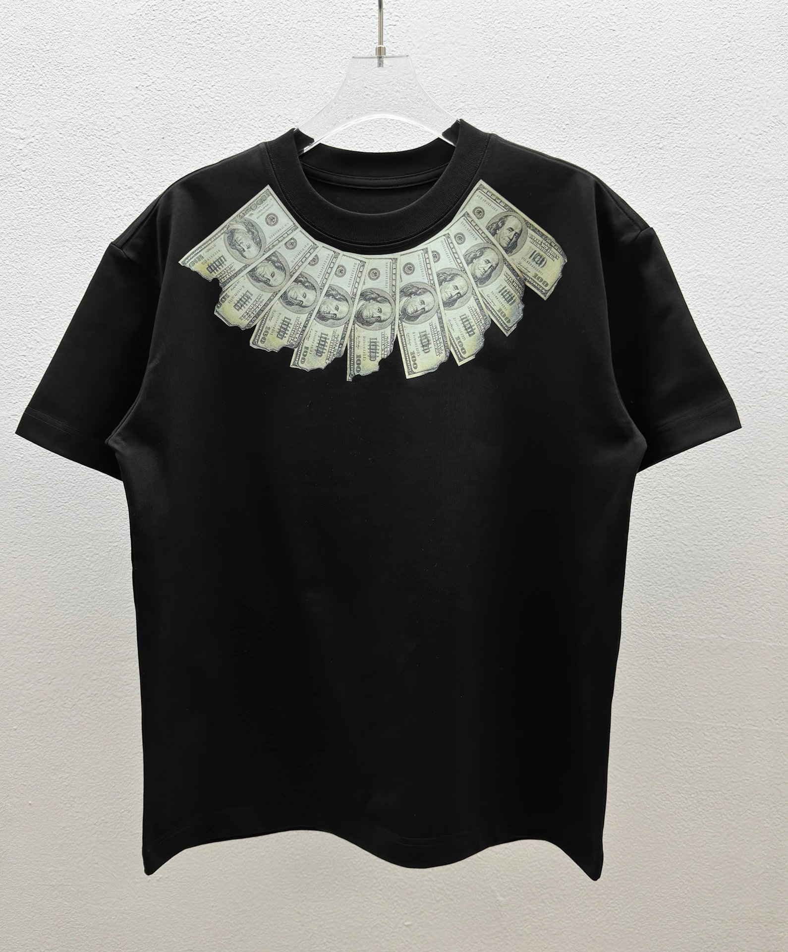 Maison Margiela Logo Embroidered T-Shirt White and Black - 28
