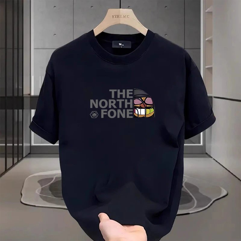 Design The North Face Graphic Print Black T-Shirt T-Shirts - 14