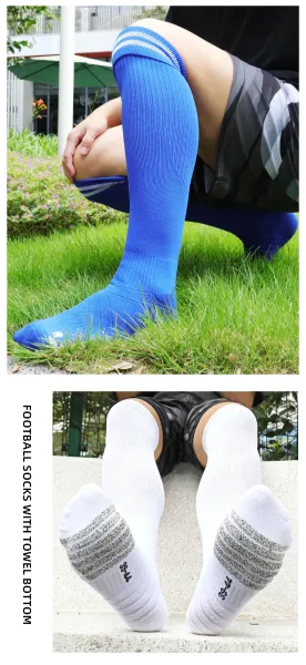 Adidas Performance Knee-High Socks Orange with White Stripes Socks - 13
