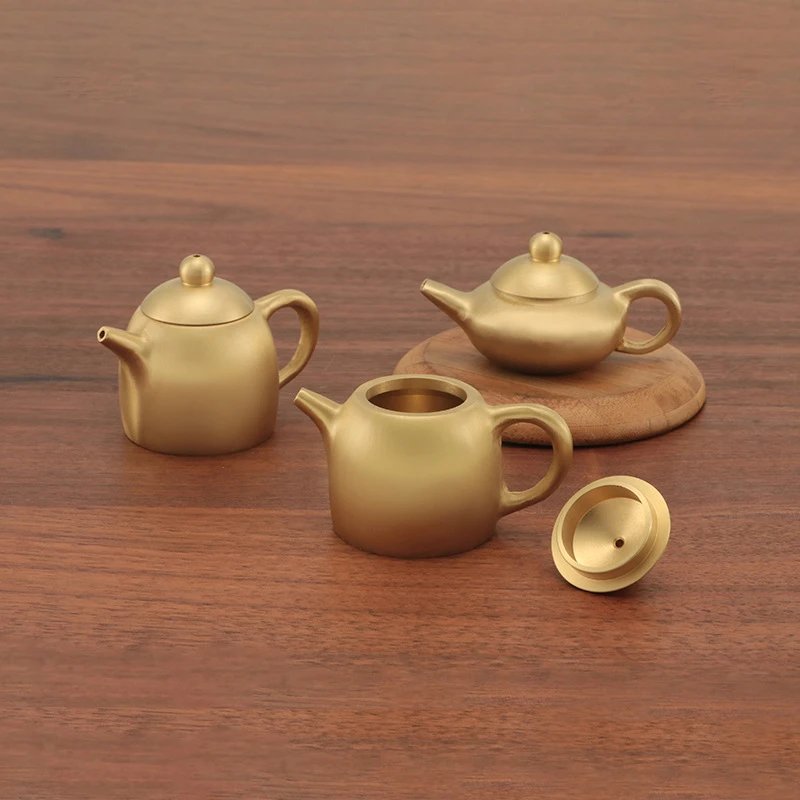 Brass Mini Teapot