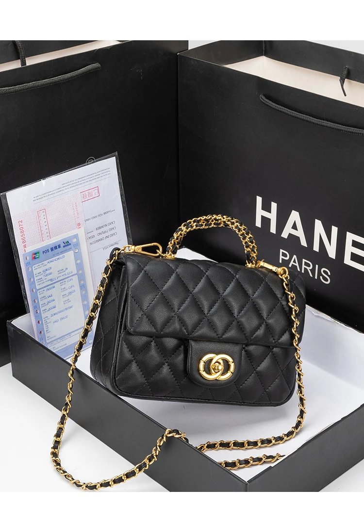Chanel Classic Flap Bag White Quilted Leather Handbag - 20