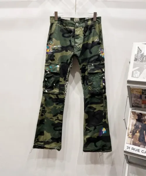 Gallery Dept Camo Cargo Pants Multicolor Pants - 1