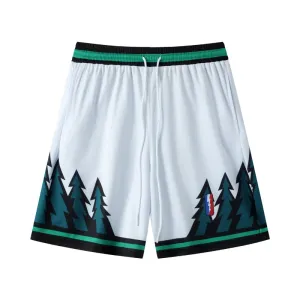 NBA Minnesota Timberwolves City Edition Shorts White