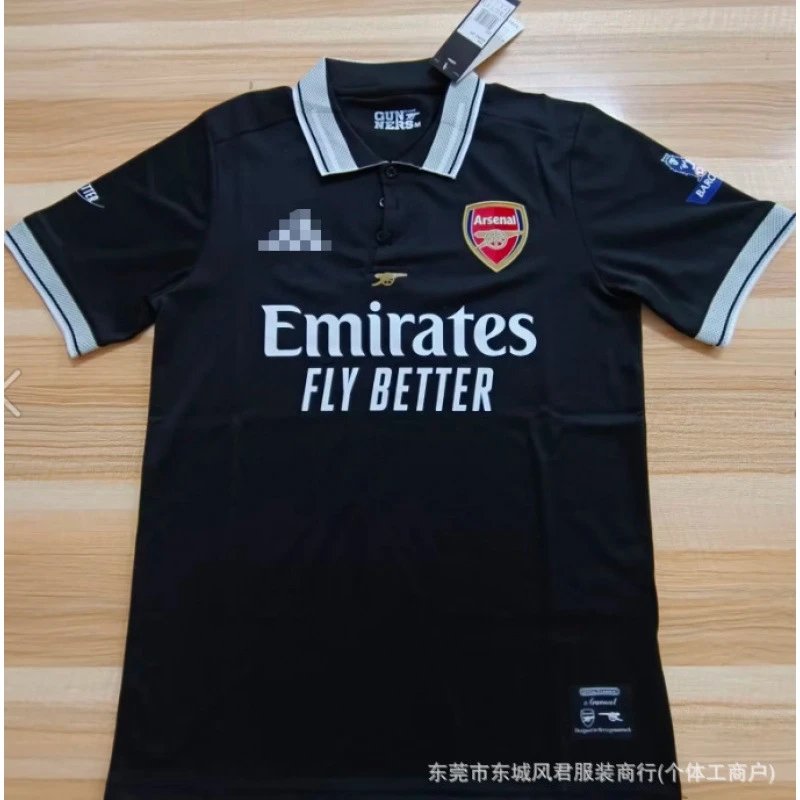 Arsenal FC 2023-24 Third Jersey Black